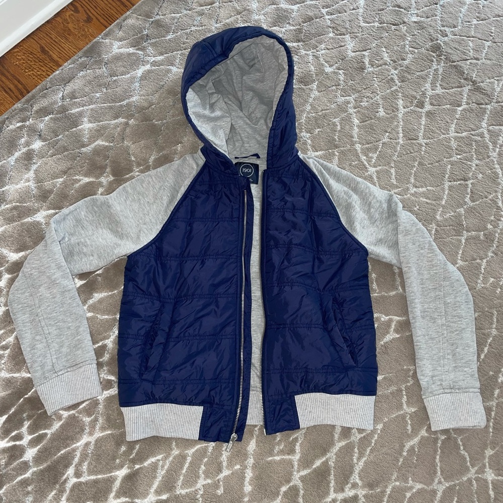 1901 Boys Blue & Grey jacket